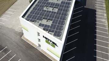 Fassade der Unterkunft