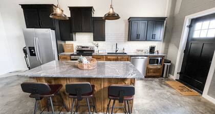 NEW! The Lofts - Industrial/modern loft within walking distance to downtown!
