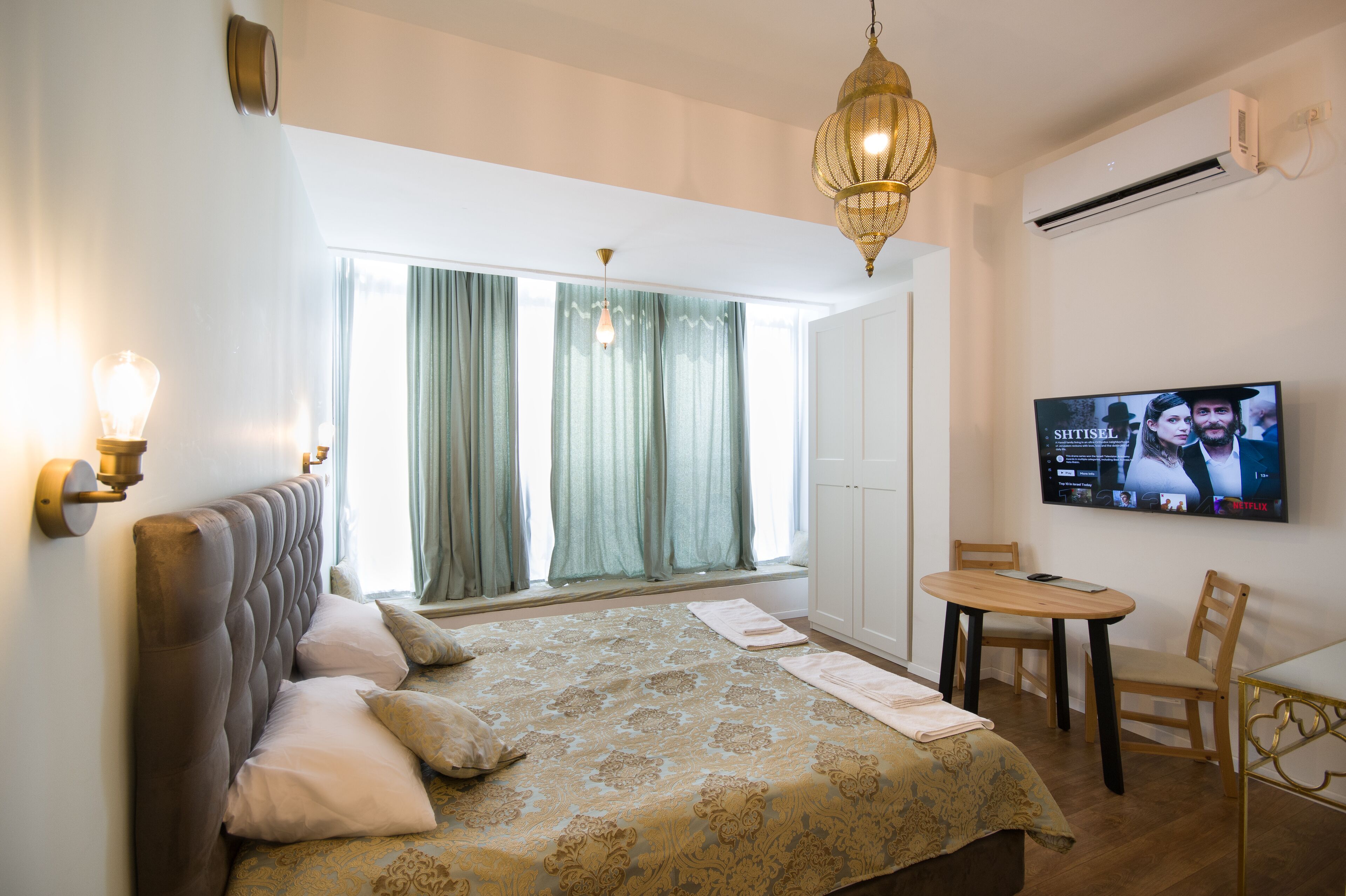 Departamento básico | 1 habitación, wifi gratis y ropa de cama 