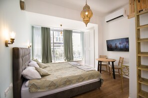 Basic-Apartment | 1 Schlafzimmer, kostenloses WLAN, Bettwäsche
