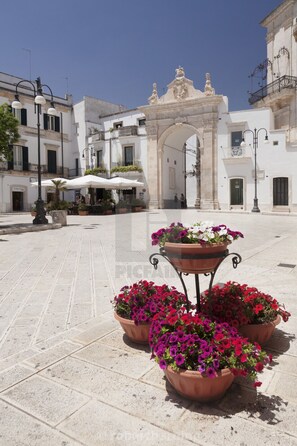 Experience the rich cultural heritage of this historic urban square, surrounded by classical architecture and serene outdoor spaces.