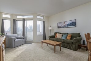 Condo, 1 Bedroom | Living area | Fireplace - 208 Village Gate Studio Bedroom Condo by RedAwning (Warren)