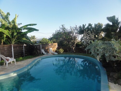 CASEMAMIRI Appart tout confort  4 pers +1 bb,  terrasse vue mer, piscine 