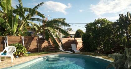 CASEMAMIRI Appart tout confort 4 pers +1 bb, terrasse vue mer, piscine