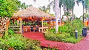 Overnattingsstedets uteområder