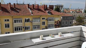 City Apartment | Balcony view