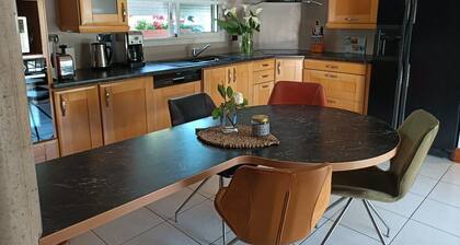 Maison Plain Pied Avec Grand Jardin Paysager