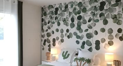 Maison Plain Pied Avec Grand Jardin Paysager