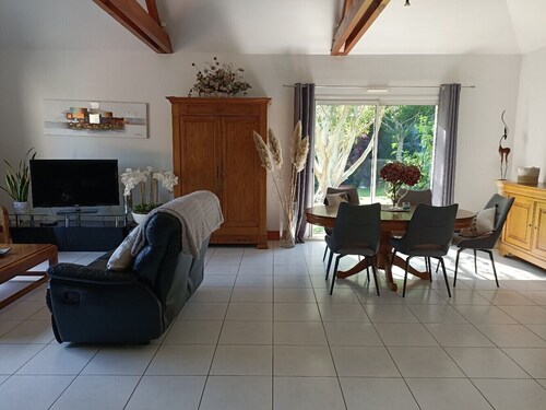 Maison Plain Pied Avec Grand Jardin Paysager