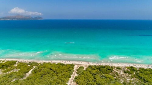 House in Playa de Muro with 3 bedrooms, 2 bathrooms, wifi and barbecue
