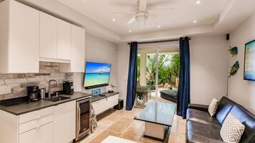 Smart TV, video games, ping pong, books