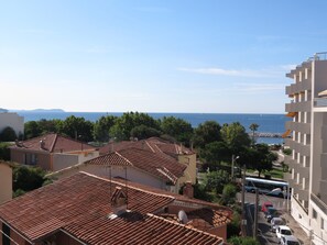 Uitzicht vanuit accommodatie