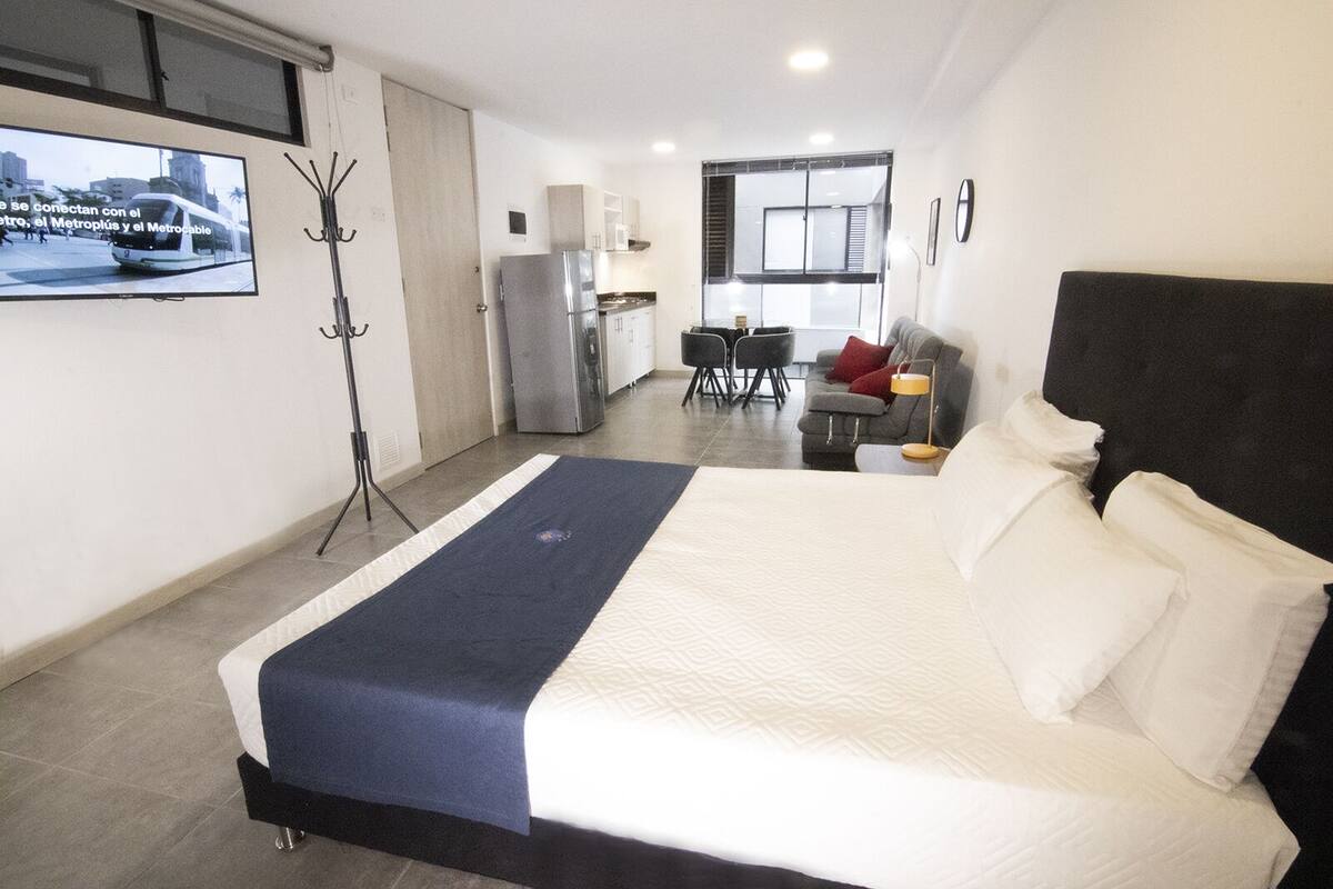 Blackout curtains, iron/ironing board (on request), free WiFi