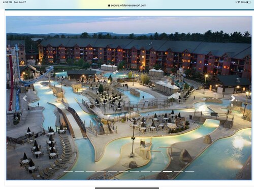 Wisconsin Dells Wilderness Resort with Water park! Available July 29-August 4th.