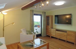 Smart-TV, Kamin, DVD-Player, Stereoanlage