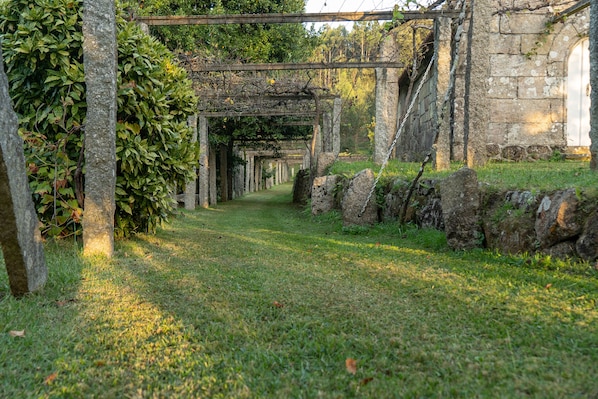 Property grounds - Pequeño Pazo Gallego del Siglo Xviii con Piscina (Meis)