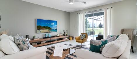 Älytelevisio, pöytätennispöytä, stereot