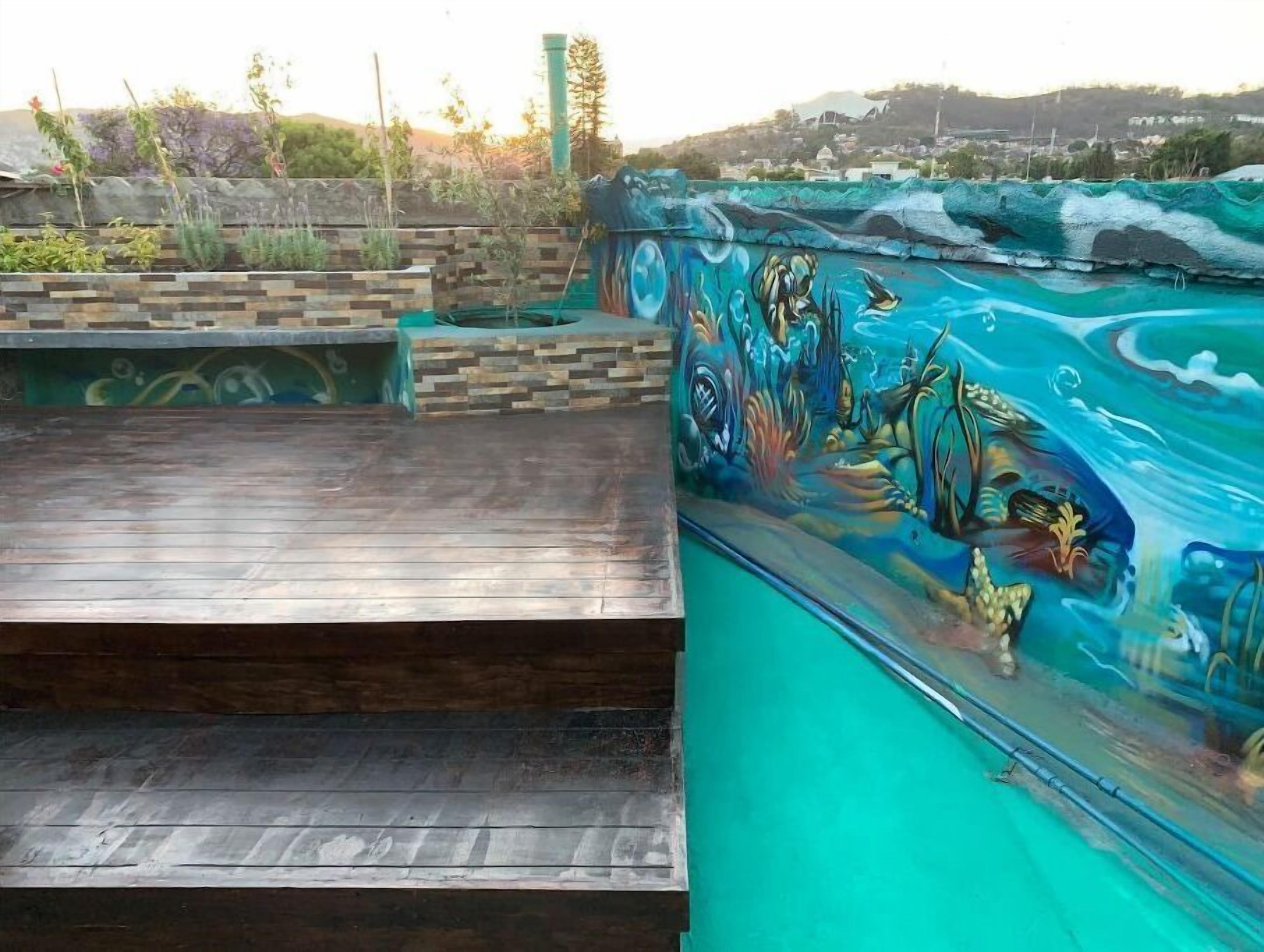 Enceinte de l’hébergement