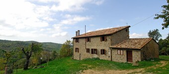 View of Monte Amiata for 3 guests Agriturismo La Piaggia - Vivo d'Orcia