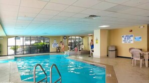 Indoor pool, outdoor pool