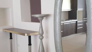 Maison, 1 chambre, terrasse, vue ville | Salle de séjour