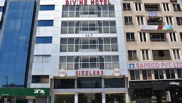 Fassade der Unterkunft