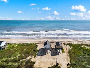 On the beach - Beachfront | Hot Tub, Game Room (Gilchrist)