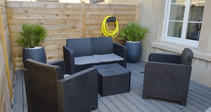 Charming little house in the center of town, 3-star furnished tourist accommodation classification