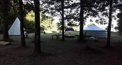 Wigwam les Étoiles Pour Toile de Fond