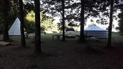 Wigwam les Étoiles Pour Toile de Fond