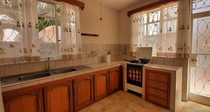 Luxury villa with secure pool 200m from Flic en Flac beach.