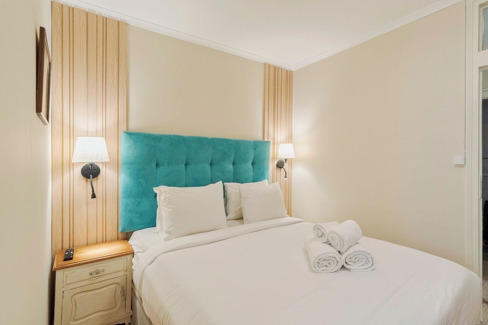 1 bedroom, iron/ironing board, travel cot, WiFi