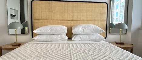 1 bedroom, iron/ironing board, travel crib, WiFi