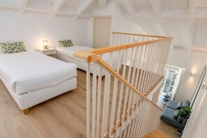 2 bedrooms, iron/ironing board, travel crib, WiFi