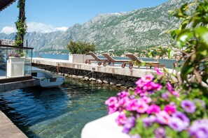 Property grounds - Waterfront Stone Home with Private Terrace & Direct Sea Access (Kotor)
