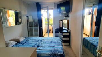 1 slaapkamer, een strijkplank/strijkijzer, wifi, rolstoeltoegang