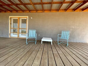 Terrace/patio - Artist Loft - Western Edge of Marfa (Marfa)