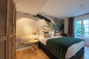 1 غرفة نوم وخزنة داخل الغرفة ومكواة/لوح كي وواي فاي مجانًا