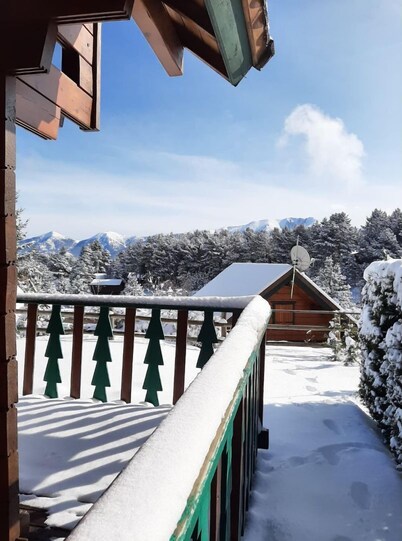 Maison de Bois Finlandaise au Pied des Pistes