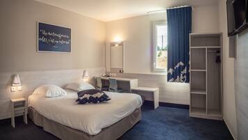 Literie de qualité supérieure, bureau, chambres insonorisées