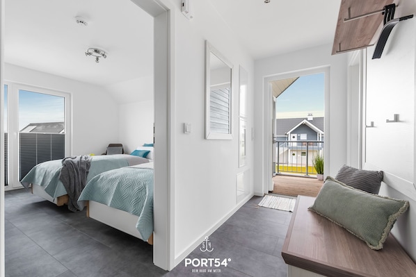 2 bedrooms, iron/ironing board, travel crib, free WiFi - Noordkant Kajüte - infrared cabin, fireplace, close to the beach and North Sea (Büsum)