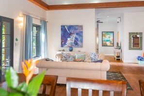 House, 3 Bedrooms | Living area - Casa Catarata 3 Bedroom Home by RedAwning (Roatan)