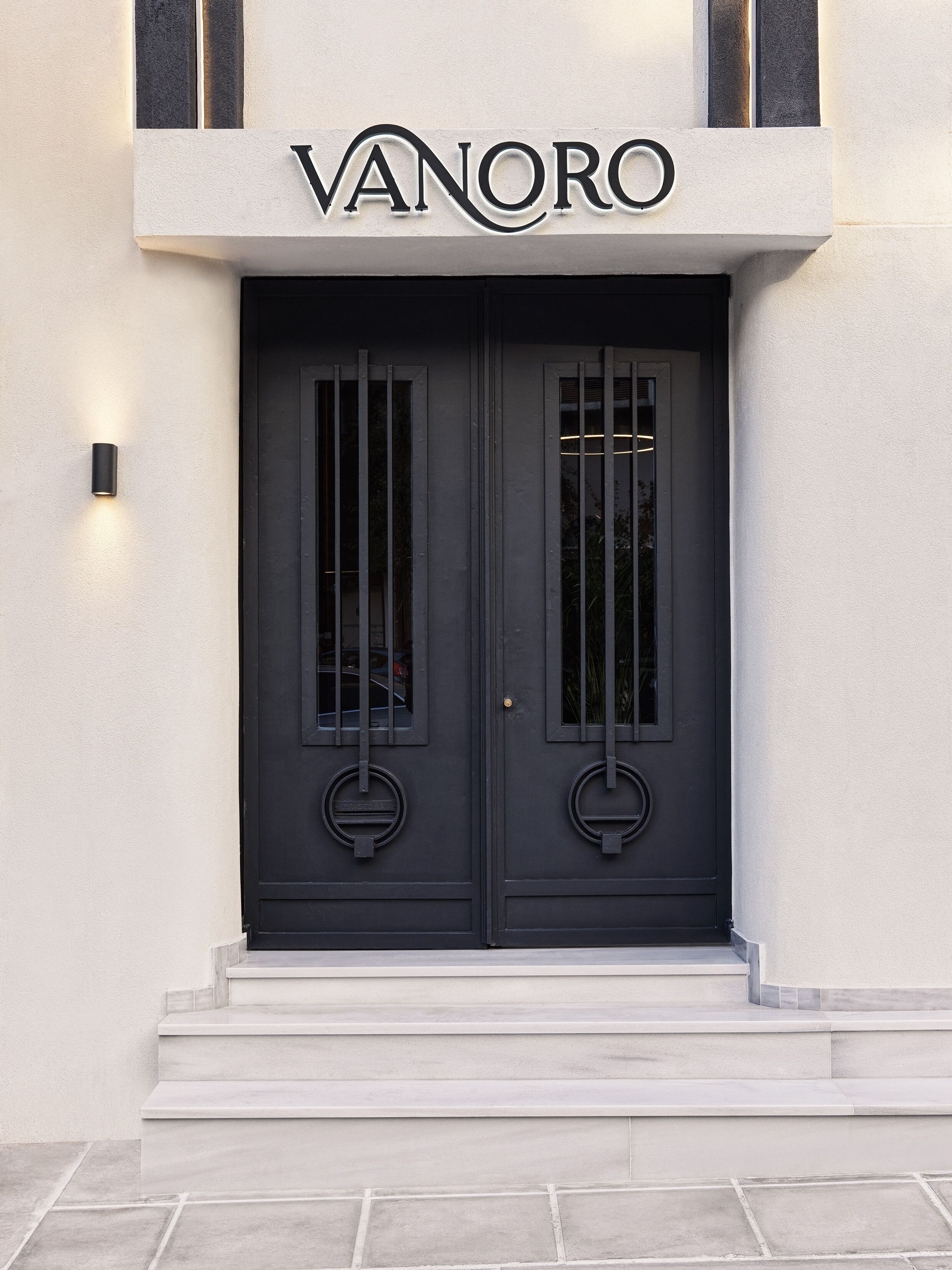 Voorkant van accommodatie