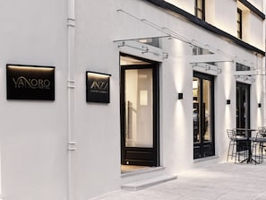 Voorkant van accommodatie