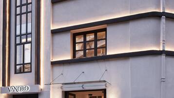 Fachada de la propiedad