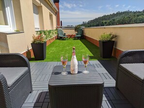 Terrace/patio - La Terraza de Alma (O Milladoiro)