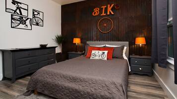 2 bedrooms, desk, iron/ironing board, free WiFi