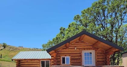 Private log cabin