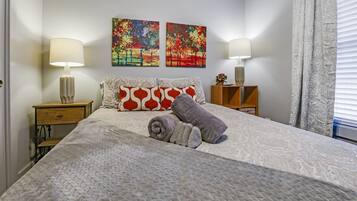 2 chambres, bureau, fer et planche à repasser, Wi-Fi gratuit