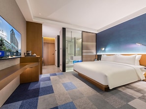 Couette en duvet, minibar, bureau, accès au Wi-Fi (inclus)